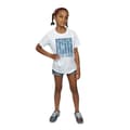 Miniatyrbild 2 av 4: DC Comics Justice League Movie Double Indigo bomulls-T-shirt för flickor