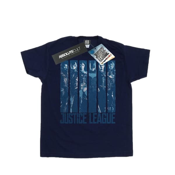DC Comics Justice League Movie Double Indigo bomulls-T-shirt för flickor