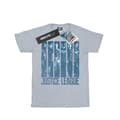 Miniatyrbild 1 av 3: DC Comics Justice League Movie Double Indigo bomulls-T-shirt för flickor