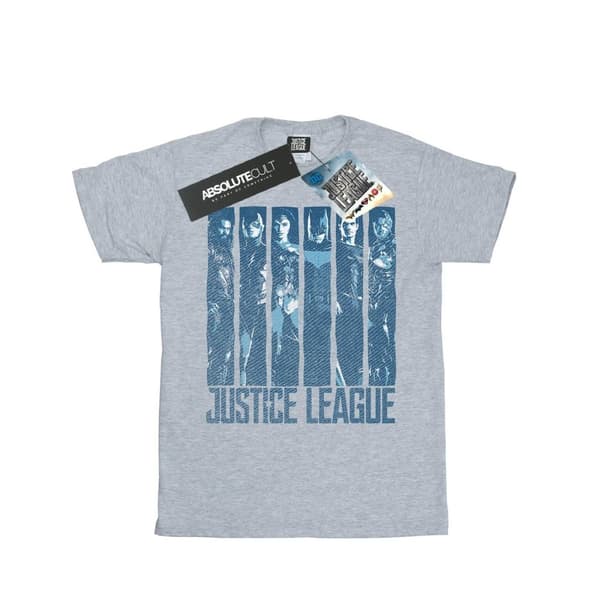 DC Comics Justice League Movie Double Indigo bomulls-T-shirt för flickor