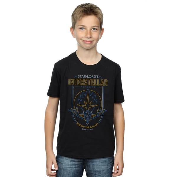Marvel Boys Guardians Of The Galaxy Interstellar Flights T-Shirt