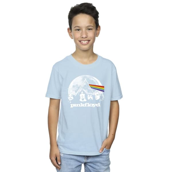 Pink Floyd Moon Prism blå t-shirt för pojkar