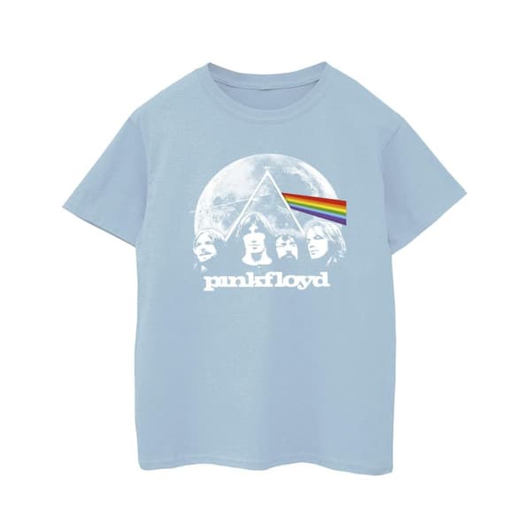 Pink Floyd Moon Prism blå t-shirt för pojkar