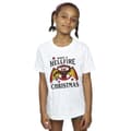 Miniatyrbild 2 av 3: Netflix Stranger Things Hellfire Christmas T-shirt i bomull för flickor