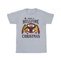Miniatyrbild 1 av 3: Netflix Stranger Things Hellfire Christmas T-shirt i bomull för flickor