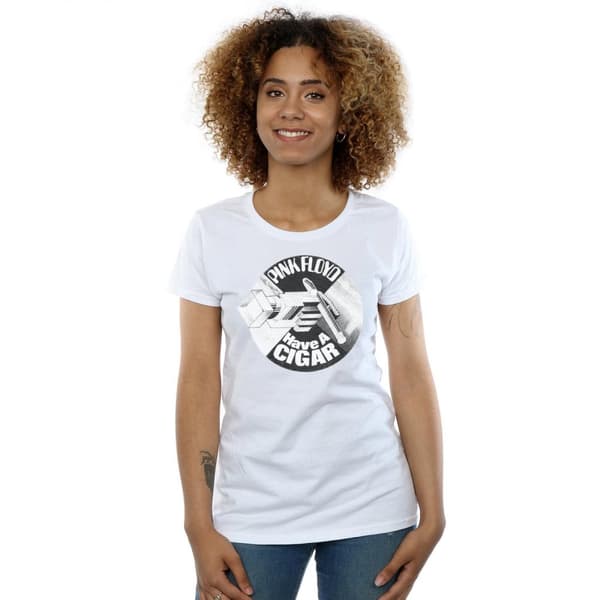 Pink Floyd Dam/Ladies Have A Cigar - T-shirt i bomull