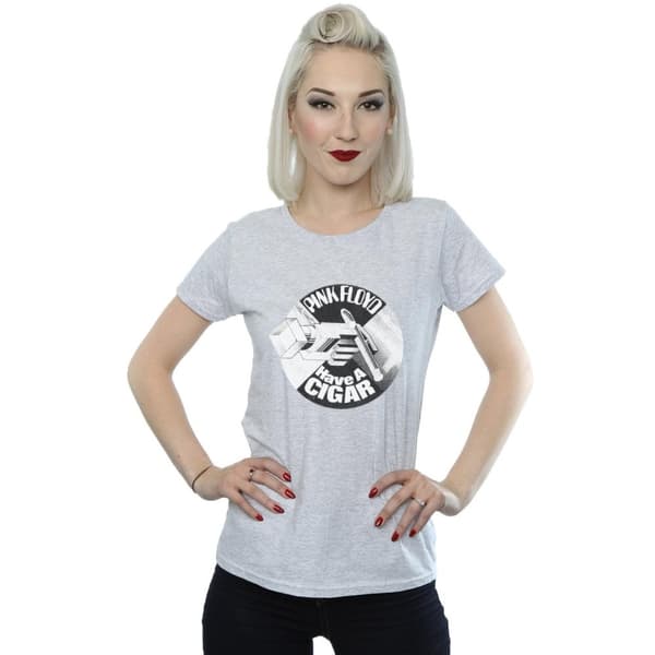 Pink Floyd Dam/Ladies Have A Cigar - T-shirt i bomull