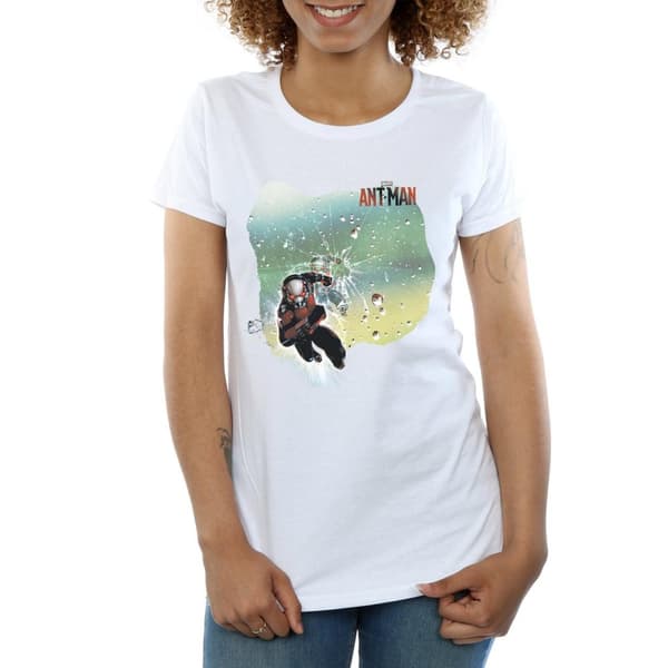 Marvel Womens/Ladies Ant-Man Shatter Cotton T-Shirt