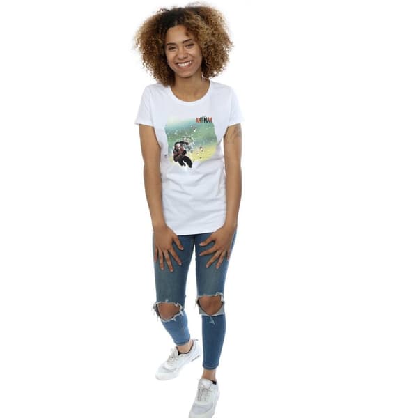 Marvel Womens/Ladies Ant-Man Shatter Cotton T-Shirt