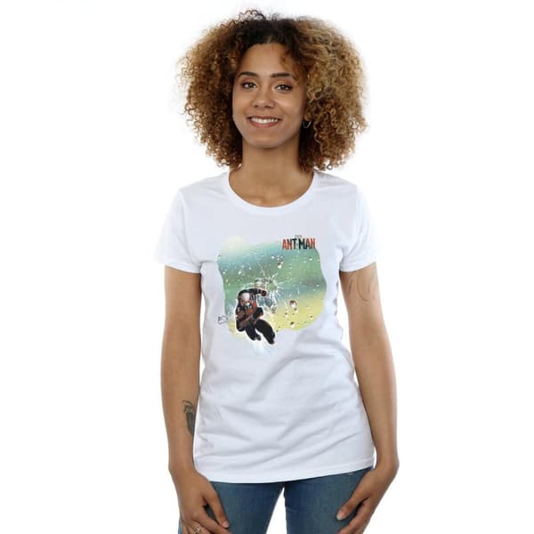 Marvel Womens/Ladies Ant-Man Shatter Cotton T-Shirt