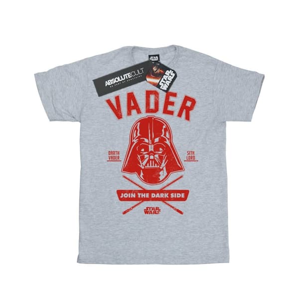 Star Wars Darth Vader Collegiate T-shirt i bomull för flickor