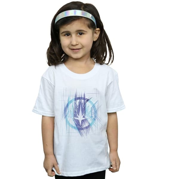 Marvel Girls Avengers Infinity War Guardian Lines Cotton T-Shirt