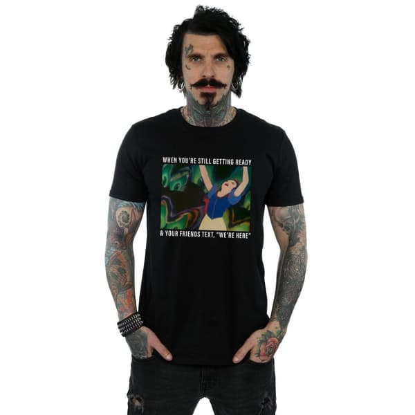 Disney Princess Mens Snow White Still Getting Ready T-Shirt