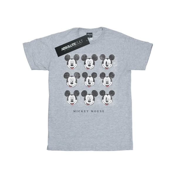 Disney T-shirt i bomull med Musse Pigg-blink och leende för flickor