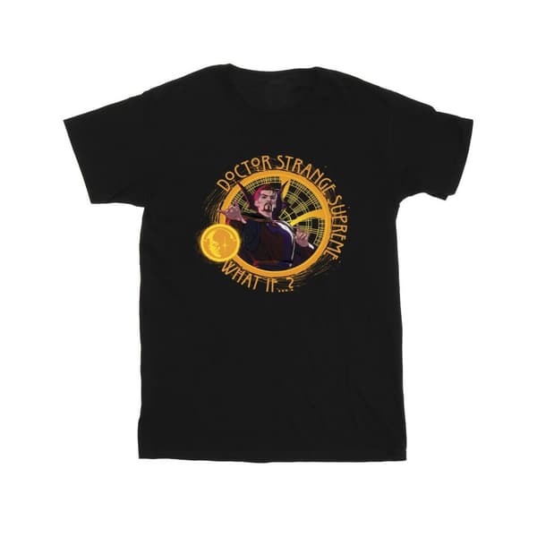 Marvel Girls What If Supreme Dr Strange Cotton T-Shirt