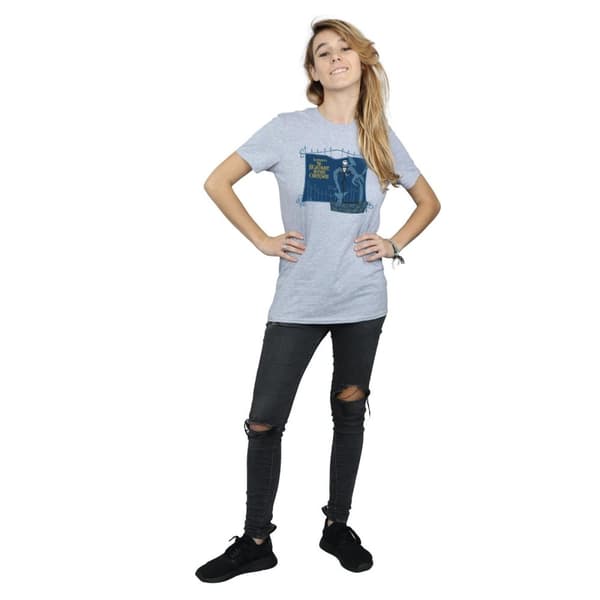 Disney Dam/Lady Nightmare Before Christmas Jack And The Well Boyfriend T-shirt i bomull