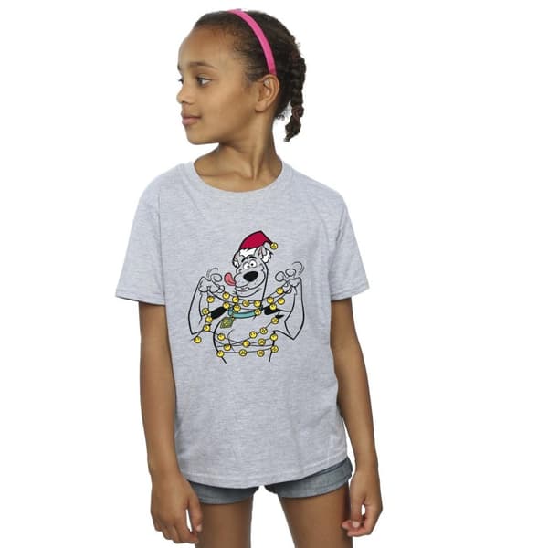 Scooby Doo Girls Christmas Bells Cotton T-Shirt