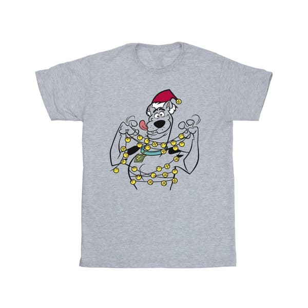 Scooby Doo Girls Christmas Bells Cotton T-Shirt