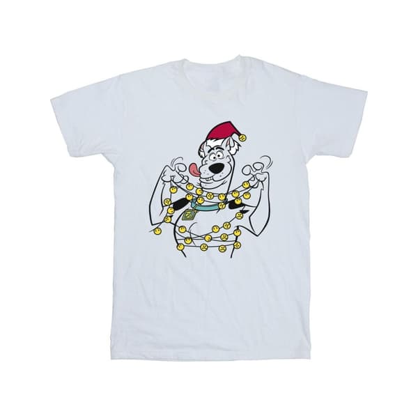 Scooby Doo T-shirt i bomull med julklockor för flickor