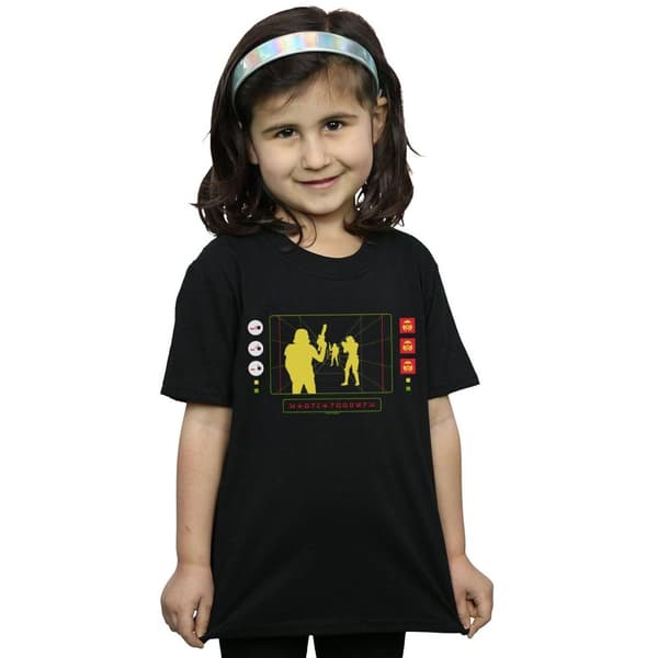 Star Wars Girls Stormtrooper Targeting Computer Cotton T-Shirt