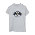 Miniatyrbillede 1 af 4: DC Comics Womens/Ladies The Flash Batman Metal Logo Cotton Boyfriend T-Shirt