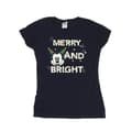 Miniatyrbild 1 av 3: Disney Dam/Tjej Musse Pigg Merry & Bright - T-shirt i bomull