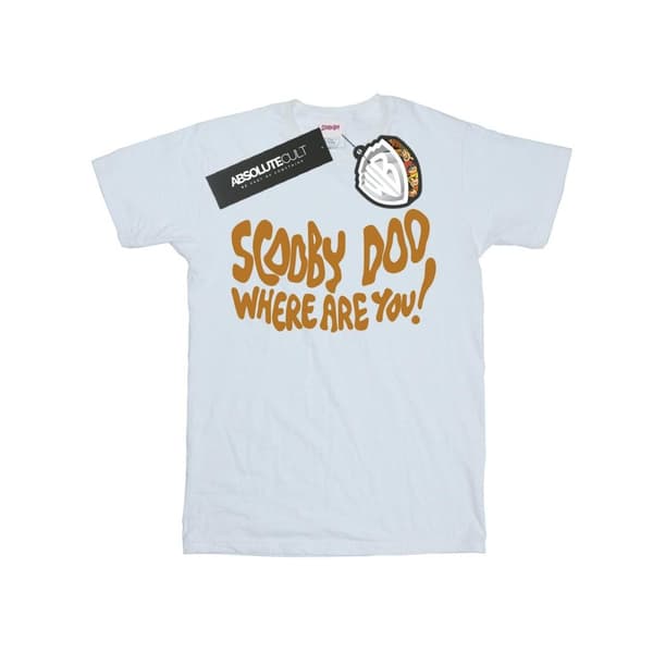 Scooby Doo Womens/Ladies Where Are You Spooky Cotton Boyfriend T-Shirt