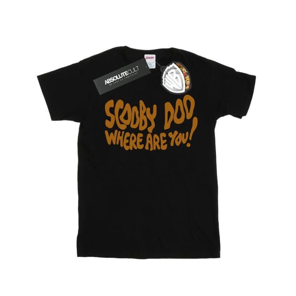 Scooby Doo Womens/Ladies Where Are You Spooky Cotton Boyfriend T-Shirt