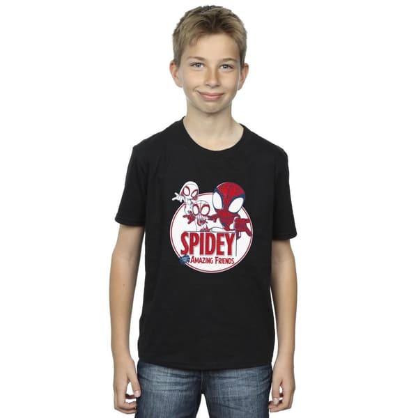 Marvel Pojkar - Spidey And His Amazing Friends Circle T-shirt