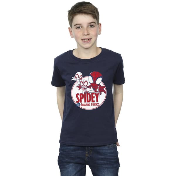 Marvel Pojkar - Spidey And His Amazing Friends Circle T-shirt