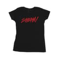Miniatyrbild 1 av 3: DC Comics Dam/Tjej - Shazam Fury Of The Gods - T-shirt med sprayfärg och logotyp i bomull