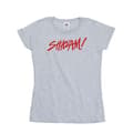 Miniatyrbild 1 av 2: DC Comics Dam/Tjej - Shazam Fury Of The Gods - T-shirt med sprayfärg och logotyp i bomull