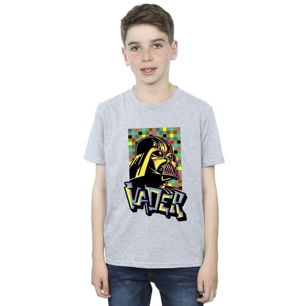 Star Wars Boys Vader Graffiti Pop Art T-Shirt