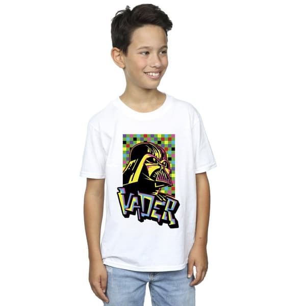 Star Wars Boys Vader Graffiti Pop Art T-Shirt