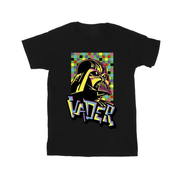 Star Wars Boys Vader Graffiti Pop Art T-Shirt