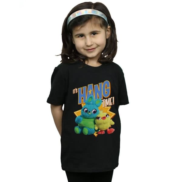 Disney T-shirt i bomull för flickor Toy Story 4 It´s Hang Time