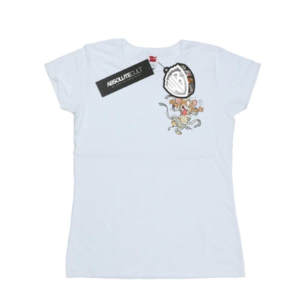 Tom And Jerry Womens/Ladies Frankenstein Jerry Cotton T-Shirt