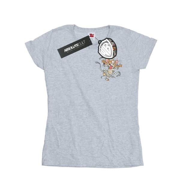 Tom And Jerry Womens/Ladies Frankenstein Jerry Cotton T-Shirt