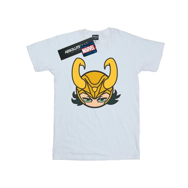 Marvel Loki Close Up T-shirt i bomull för flickor