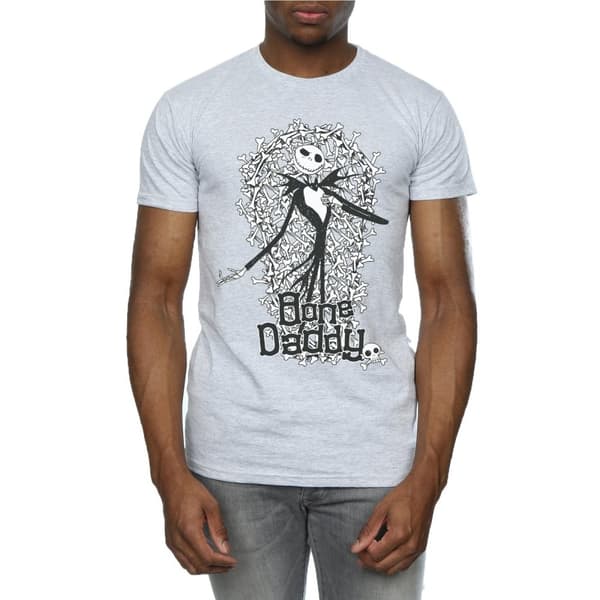 Disney Mens Nightmare Before Christmas Bone Daddy T-Shirt