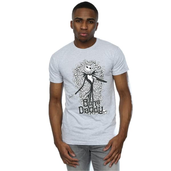 Disney Mens Nightmare Before Christmas Bone Daddy T-Shirt