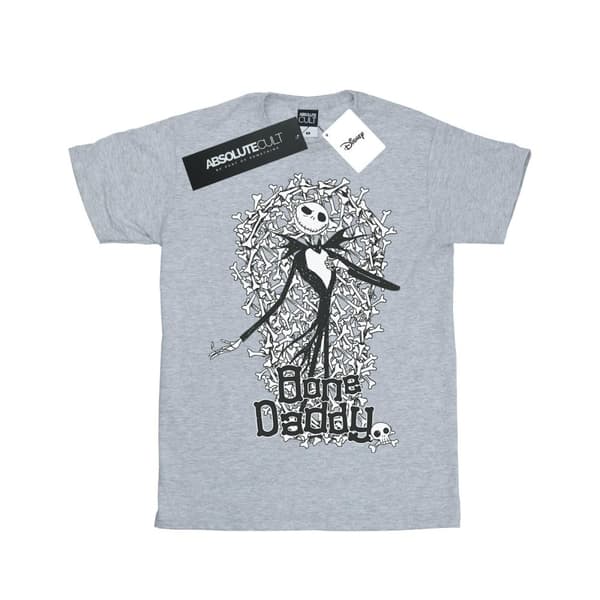 Disney Mens Nightmare Before Christmas Bone Daddy T-Shirt