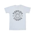 Miniatyrbild 1 av 3: Netflix Stranger Things Hawkins Grå Tiger Bomulls-T-shirt för flickor