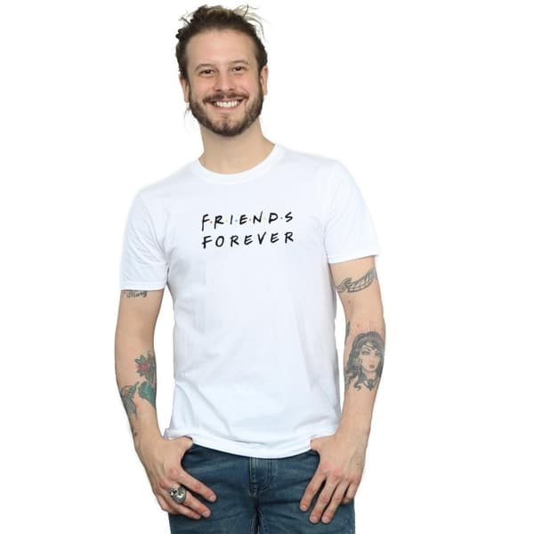 Friends Mens Forever Logo T-Shirt