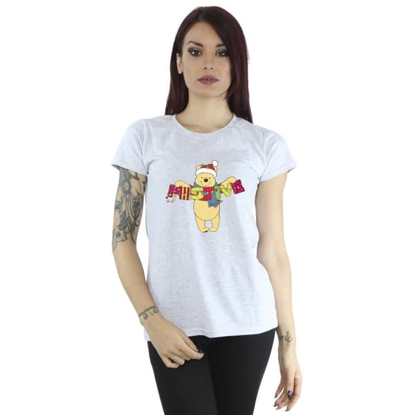 Disney Dam/Tjej Winnie The Pooh Festlig T-shirt i bomull