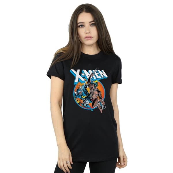 Marvel Womens/Ladies X-Men Broken Chains Cotton Boyfriend T-Shirt
