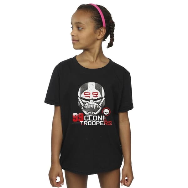 Star Wars Girls The Bad Batch 99 Clone Troopers Cotton T-Shirt