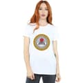 Pikkukuva 2 / 3: Disney Womens/Ladies Mulan Movie Flower Comb Cotton Boyfriend T-Shirt