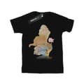 Miniatyrbild 1 av 5: Disney Princess Dam/Tjej Belle Fylld Silhuett Bomull Boyfriend T-shirt