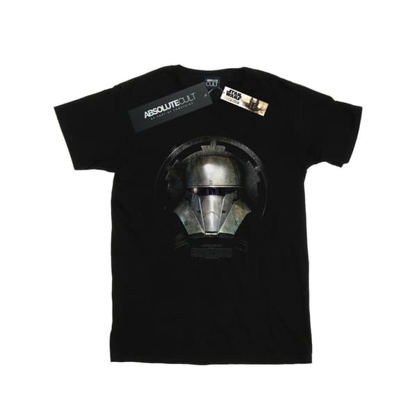 Star Wars Pojkar - The Mandalorian - T-shirt med mörk hjälm